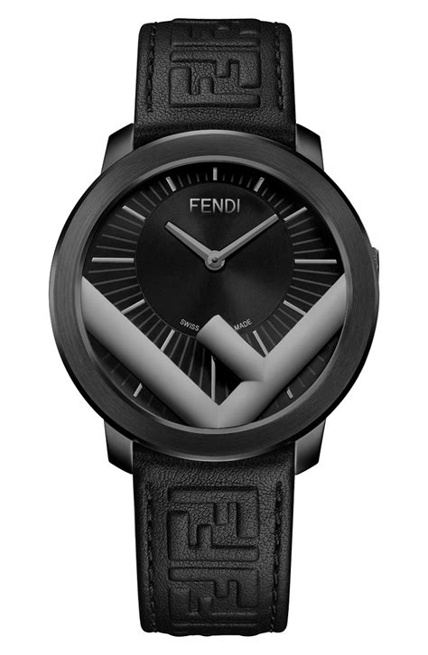 fendi leather strap watch|fendi watch strap for sale.